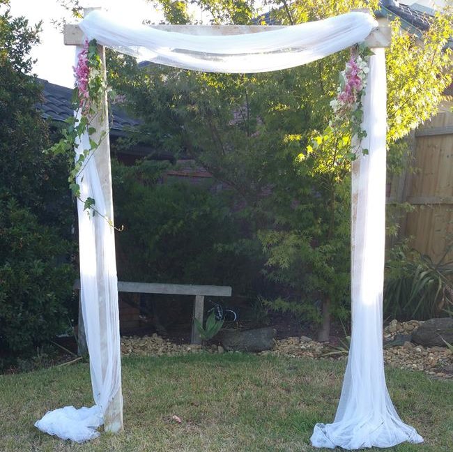Wedding arch hire melbourne