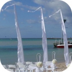 Bali wedding flags for hire