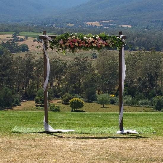 Wooden Wedding Arches, Wooden Wedding Arbours- Melbourne Wedding ...
